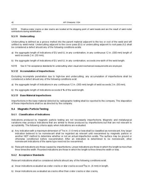 Image result for API 1104 Example Certification