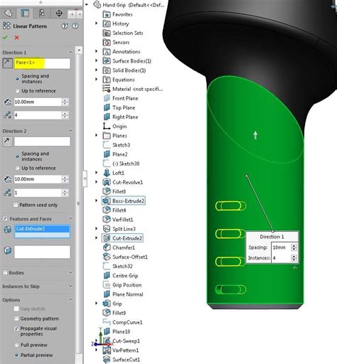 Image result for AutoCAD SolidWorks Making Patterns