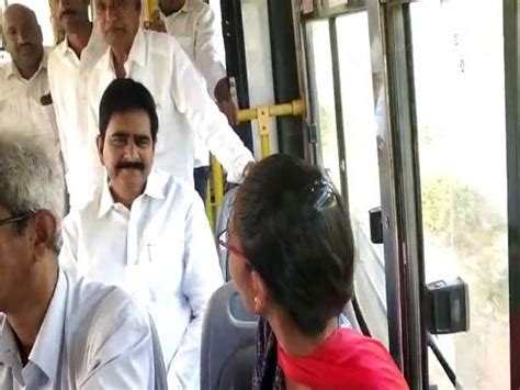 Andhra Pradesh: TDP leaders protest against APSRTC bus fare hike