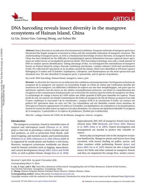 Image result for Insect DNA Barcoding