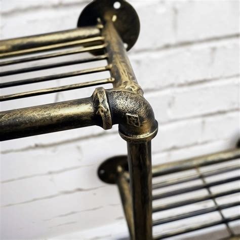 Buy garden mile Homezone® Industrial Style 3 Tier Shelving Unit Rustic ...