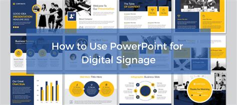 Image result for PowerPoint Digital Signage Templates
