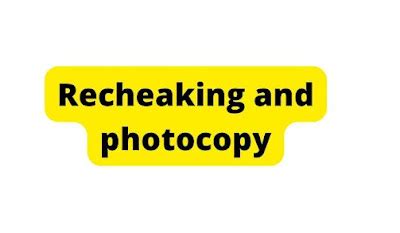 MSBTE photocopy and rechecking information | MSBTE DIPLOMA