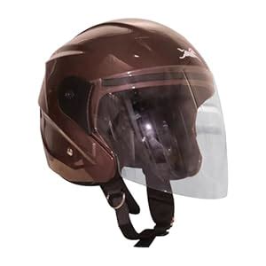 TVS Racing Iqube HF ARC Helmet Copper Bronze L : Amazon.in: Car & Motorbike