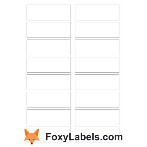 Avery Address Label Template 8160