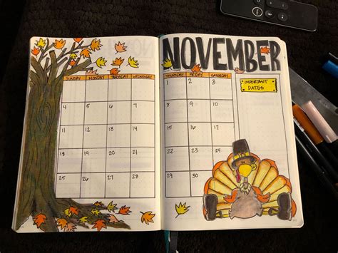 November Calendar Theme - Printable And Enjoyable Learning