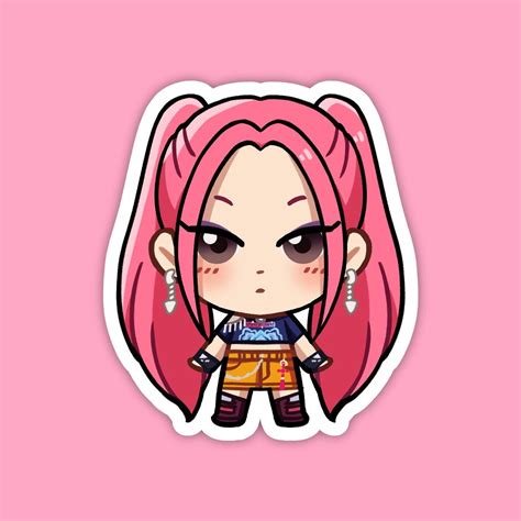 Mira HUNTR/X | Kpop Demon Hunters Fan Art | Cute Anime Waterproof Vinyl ...