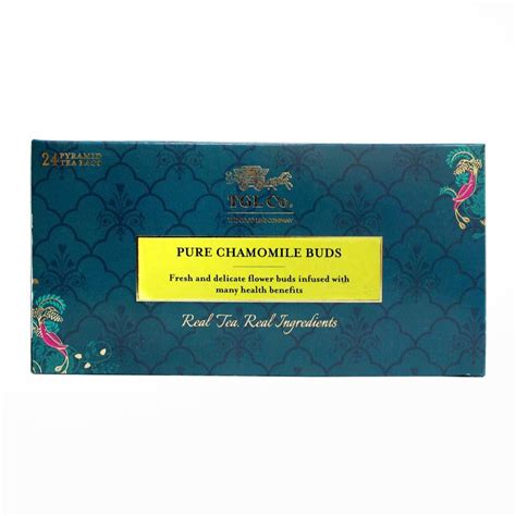 Buy | Premium Online | Pure Chamomile Buds Tea bags Green Tea TGL Co ...