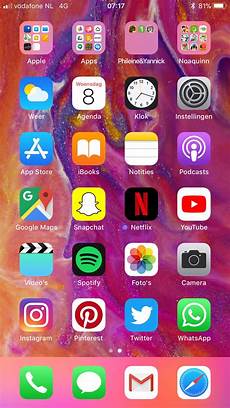 Home Screen Live Wallpaper Iphone 8 Plus by Iphone 8 Plus Show Us Your New Home Screen After Setup Home Screen Live Wallpaper Iphone 8 Plus