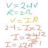 R1,r2, r3 is 6 connected in parallel. The current 24v Find Rt - Brainly.in