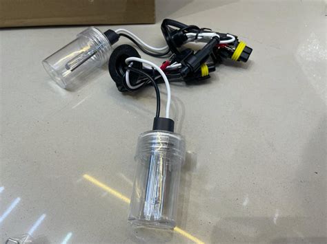 aes bi xenon headlight projector kit with Tiguan shrouds H4 H7 H1 5500 ...