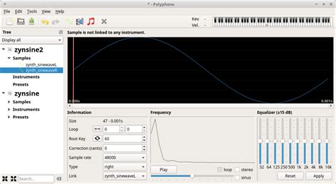 Sinewave Primer .sf2 file ( fluidsynth) - Using Zynthian - Zynthian ...
