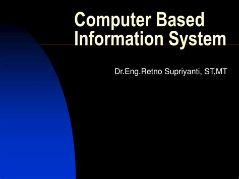 Computer-Based Information System 的图像结果