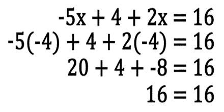 Image result for Multi-Step Equations with Two Variables
