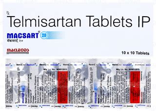 Macsart 20 Tablet 10: Uses, Side Effects, Price & Substitutes