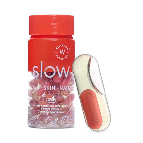 Wellbeing Nutrition Slow Hair, Skin & Nails | Collagen, Glutathione ...