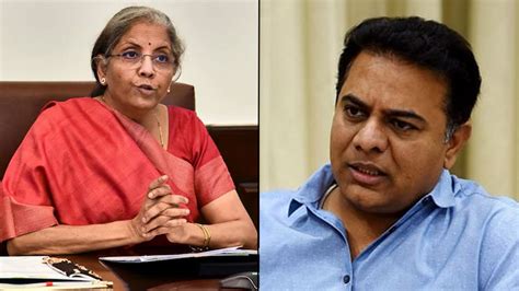 Nirmala Sitharaman raps collector in Telangana, KTR 'appalled' - India ...