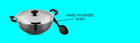 Buy INDIA GOLD 3 Liters Hard Anodized Induction Base Aluminium Deep ...