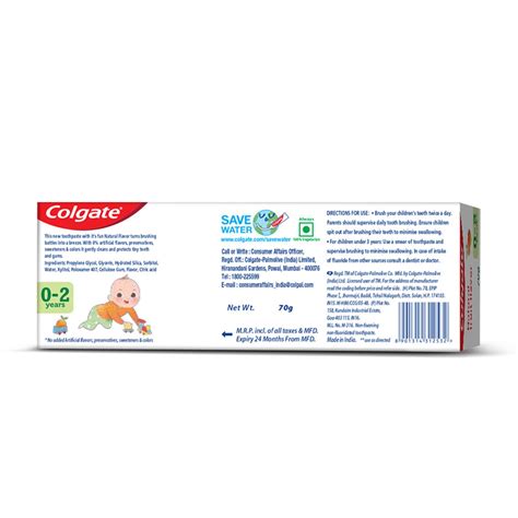 Colgate Toothpaste for Kids (0-2 years) | Colgate IN