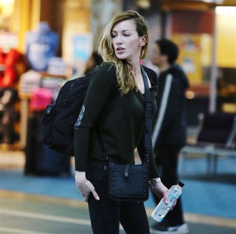 KATIE CASSIDY at Vancouver International Airport 02/16/2017 – HawtCelebs