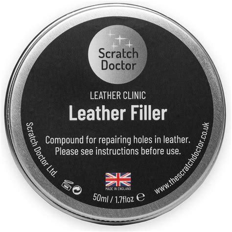 Scratch Doctor Leather Filler Repair Compound Fill Holes Cracks Scratches Scuffs on Leather ...