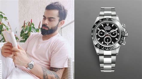 Check out Virat Kohli's Rs 8.6 lakh Rolex watch that he casually wears ...