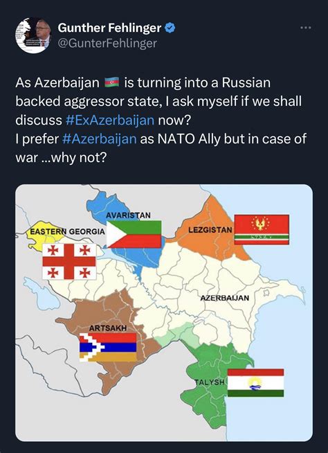 Austrian politician and founder of NATO enlargement NGO calling for balkanization of Azerbaijan ...