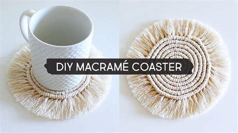 Making Macrame Coasters 的图像结果