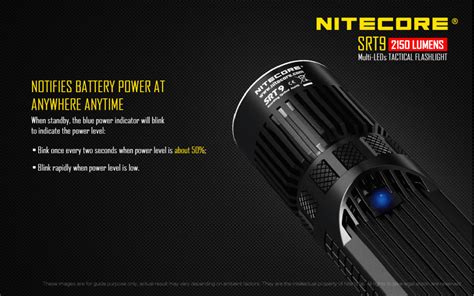 Nitecore SRT9 - Smart Ring Tactical LED Flashlight in India with Police ...