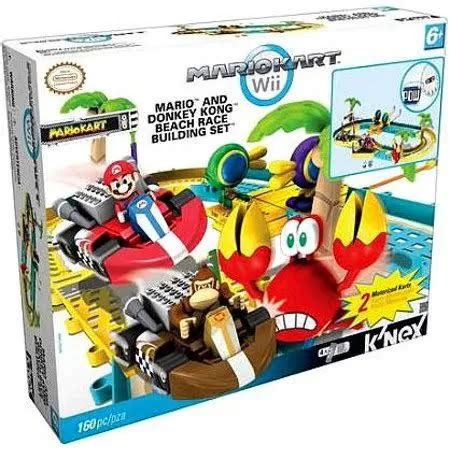 Buy K'NEX Wii Mario Kart Building Set: Mario and Donkey Kong Beach Race ...