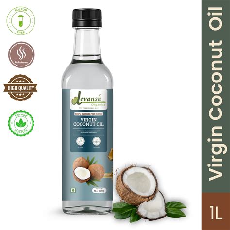 Virgin Coconut Oil 1L – Devansh Organics