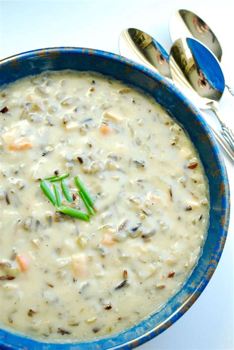 Creamy chicken wild rice soup – Artofit