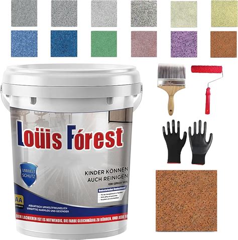 Epoxy Coloured Sand Floor Paint Coating Kit, Self Leveling Epoxy Floor ...
