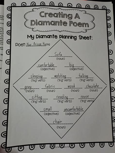 nanyfadhly: From Lines to Diamonds: Teaching Diamante Poems to Level 5 ...