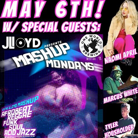 Monday, May 6th MashUp w/ SPG’s Naomi April, Marcus White, Tyler ...