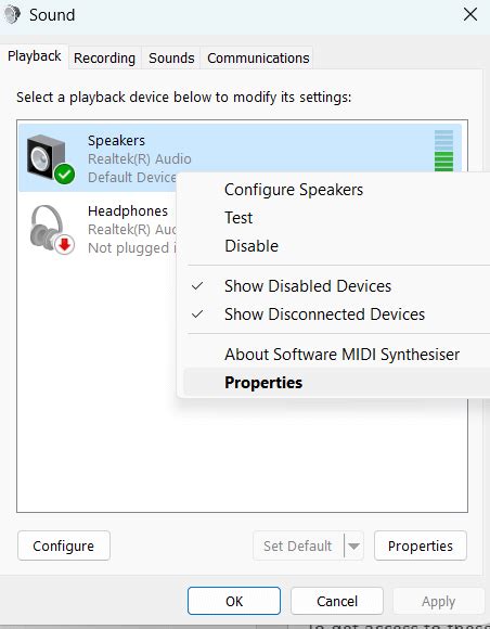 Image result for Spatial Sound Not Working Windows 11