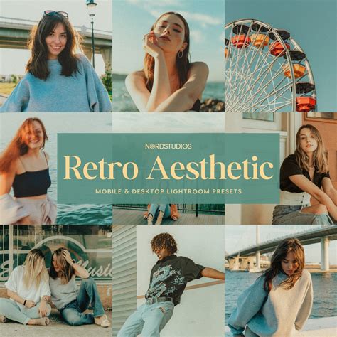 'Retro Aesthetic' Lightroom Presets Pack | Mobile & Desktop – Nord Studios