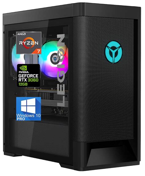 Lenovo Legion Tower 5 Gaming Desktop, AMD Ryzen 7-5800, 64GB RAM, 256GB ...