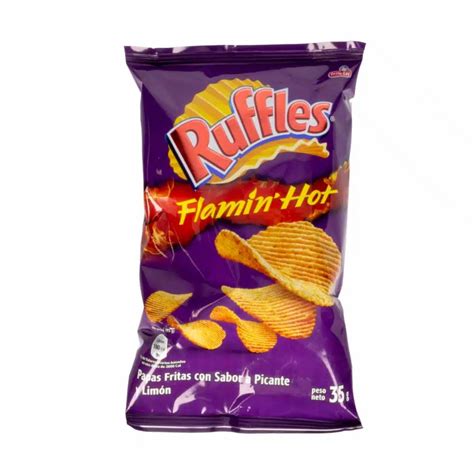 RUFFLES FLAMIN HOT 35GX60X1 - Mercadomi