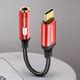 Relix white,usb C to Headphone Jack adapter |Hi-Res DAC Stereo Aux ...
