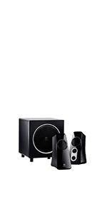 Logitech Z625 Powerful THX Auxiliary PC Speaker (Black) : Amazon.in ...