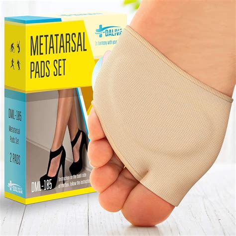 Buy Ball of Foot Cushions- Metatarsal Pads (2 pcs) - Forefoot Pads of ...