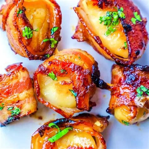 Bacon Grilled Scallops
