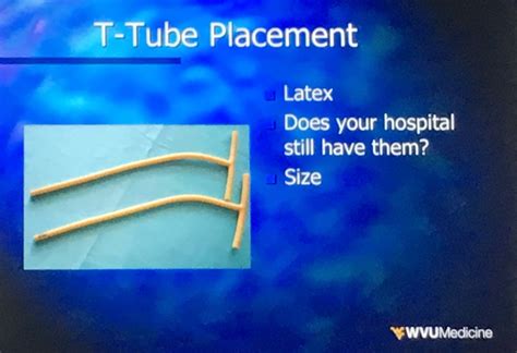 T Tube Drain