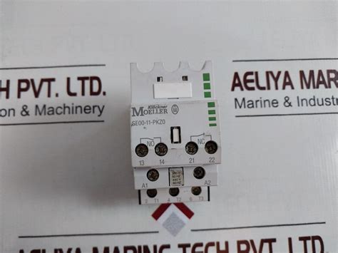 Klockner Moeller Se00-11-pkz0 Contactor 11A-600V Ac – Aeliya Marine Tech