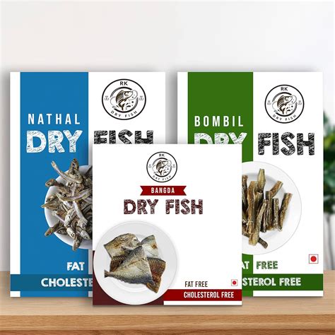 Nathal, Bangda & Bombil Dry Fish Combo (Pack of 3) : Amazon.in: Grocery ...