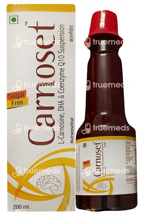 Carnoset Mango Flavour Sugar Free Suspension: Uses, Side Effects, Price ...