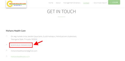 Steps to book lab visit appointment from Mohans Health Care