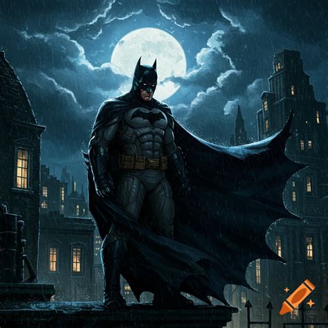 Batman created on Craiyon