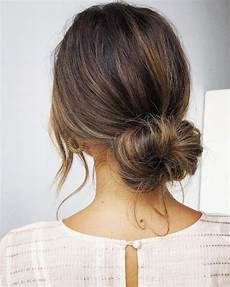 Simple Bun Hairstyles by 16 Easy Bun Hairstyles To Try In 2020 Simple Bun Hairstyles